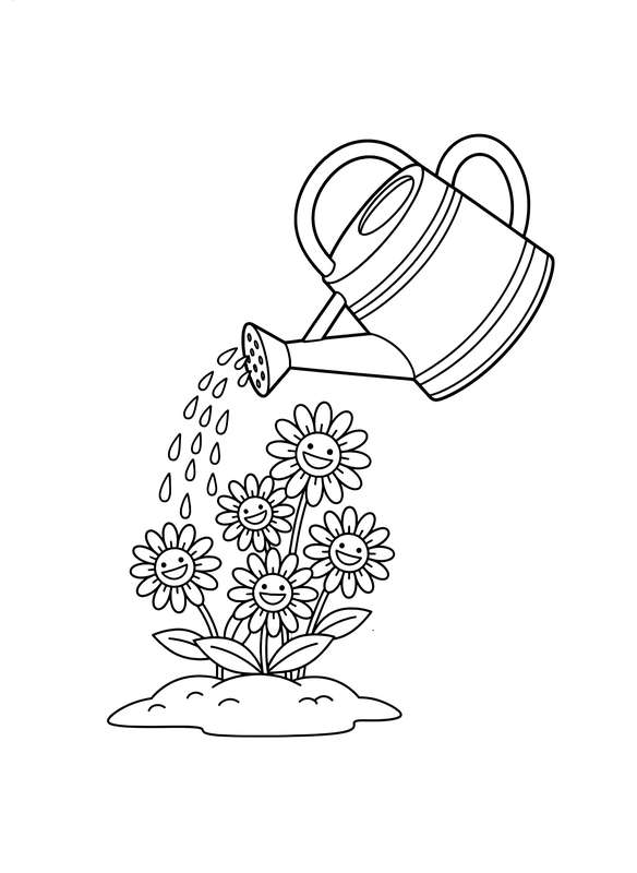 Watering Joy: Happy Daisies Refreshed