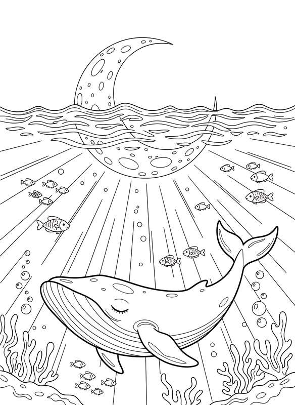 Moonlit Drift Off to Sleep