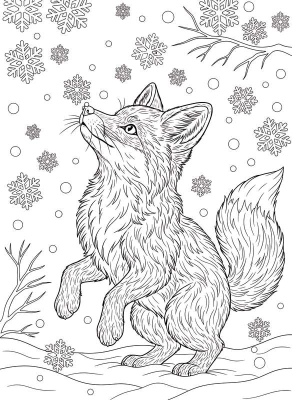 Winter's First Snowfall