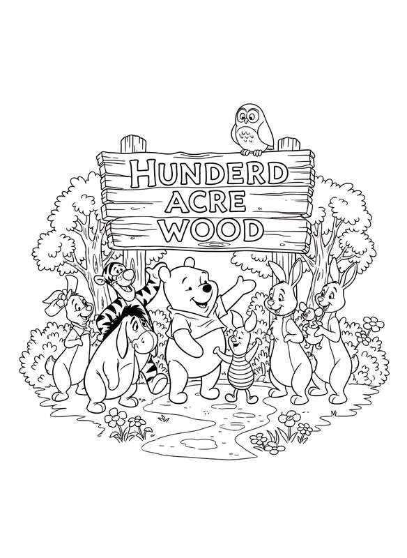 Welcome to the Hundred Acre Wood