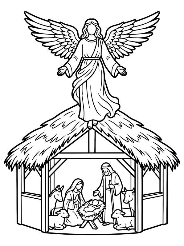 Hark! The Herald Angel Above the Manger