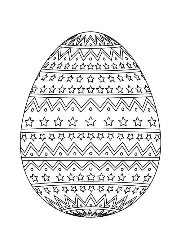 Zigzag Star Egg Vibrance