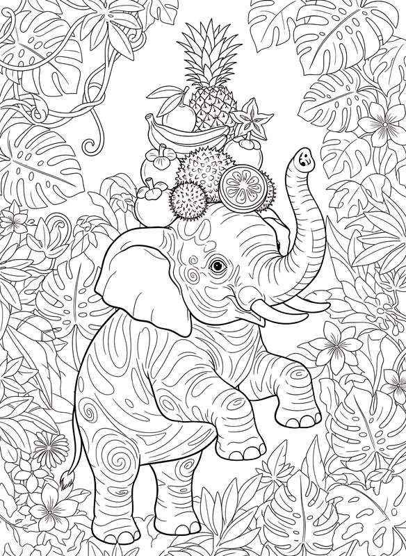 Balancing Act Fruit Tower