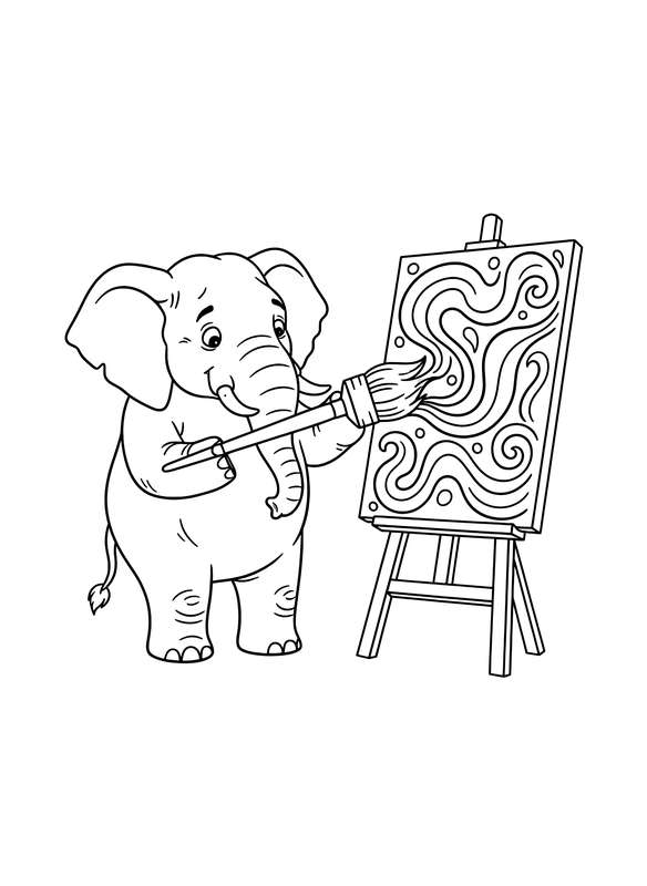 Elephant the Artist