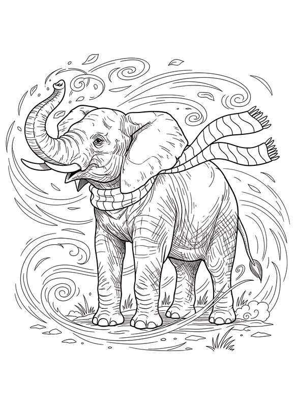 Windy Day Scarf Style