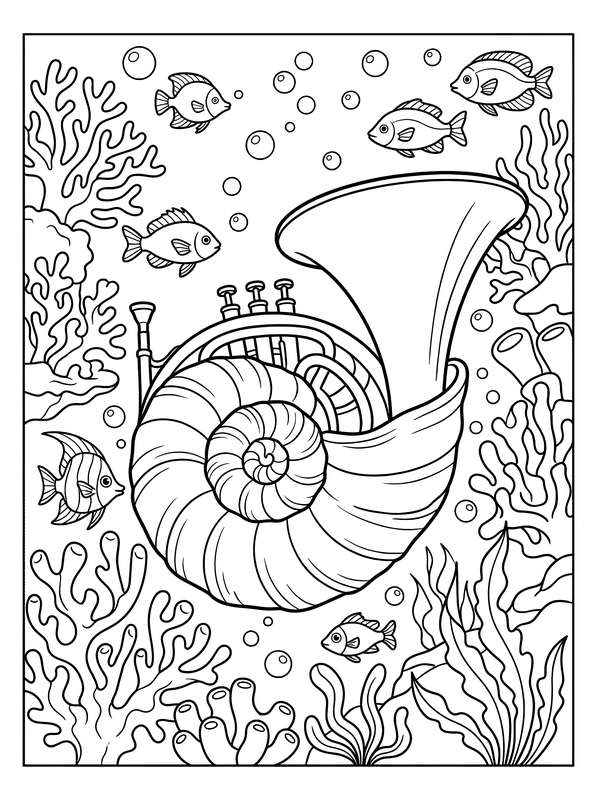 Melody of the Deep Sea Shell