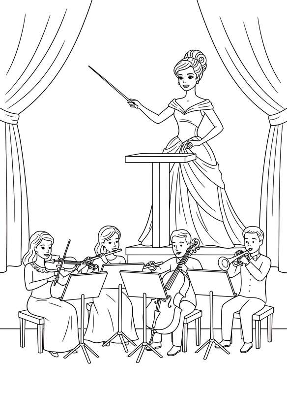 Barbie's Grand Baton Moment