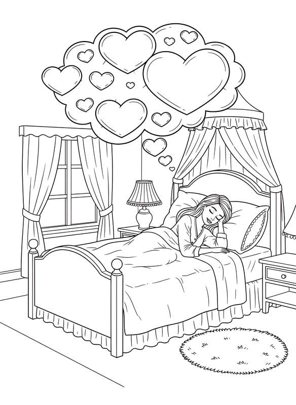 Sweetest Dreams Heart Clouds