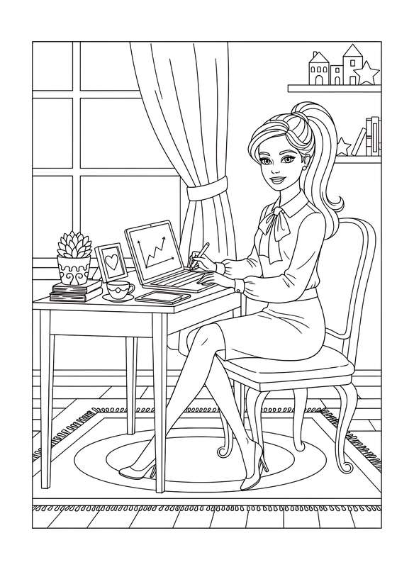 Productivity at the Pink Desk