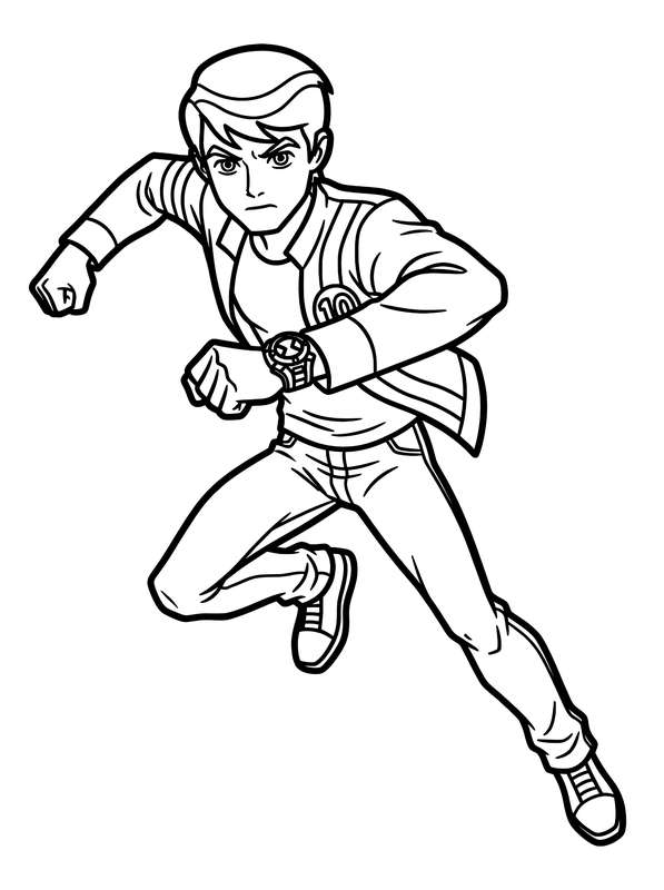 Ben Lunges Forward Determined