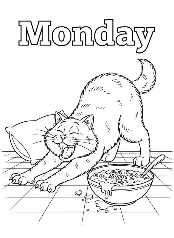 The Weekend's Last Stretch: Monday Cat