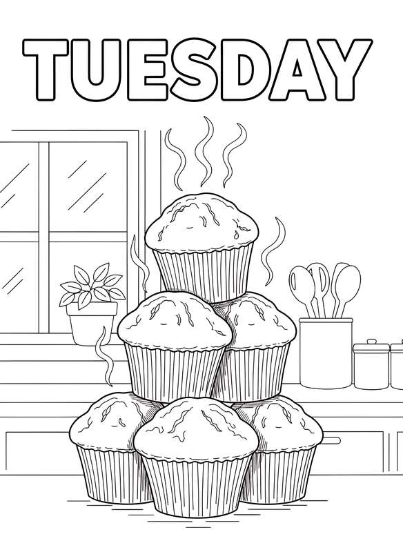 Tuesday's Warm Muffin Morning
