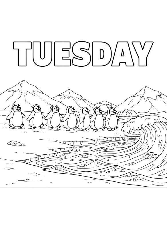 Penguin Parade to the Ocean