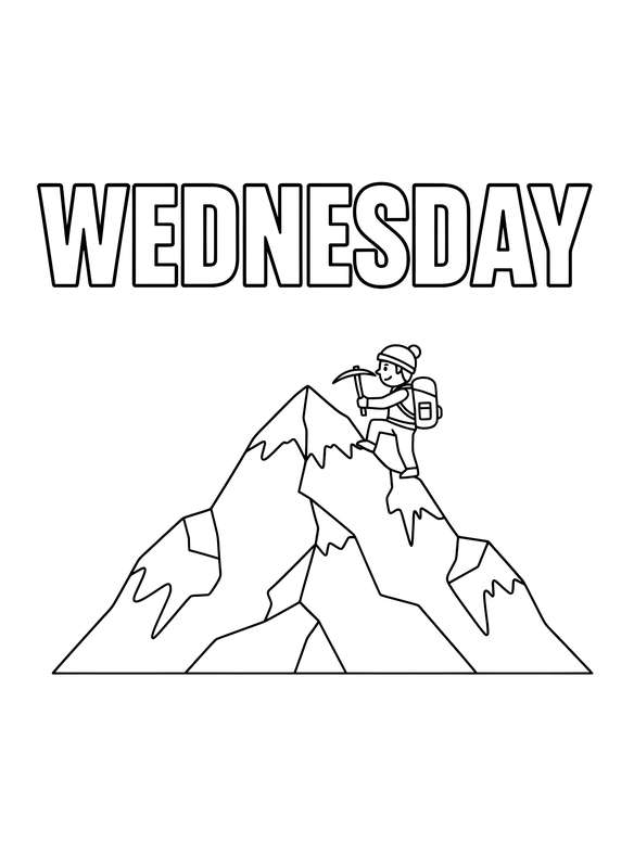 Ascent to Wednesday's Peak