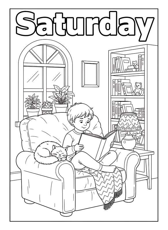 Cozy Saturday Reading Nook