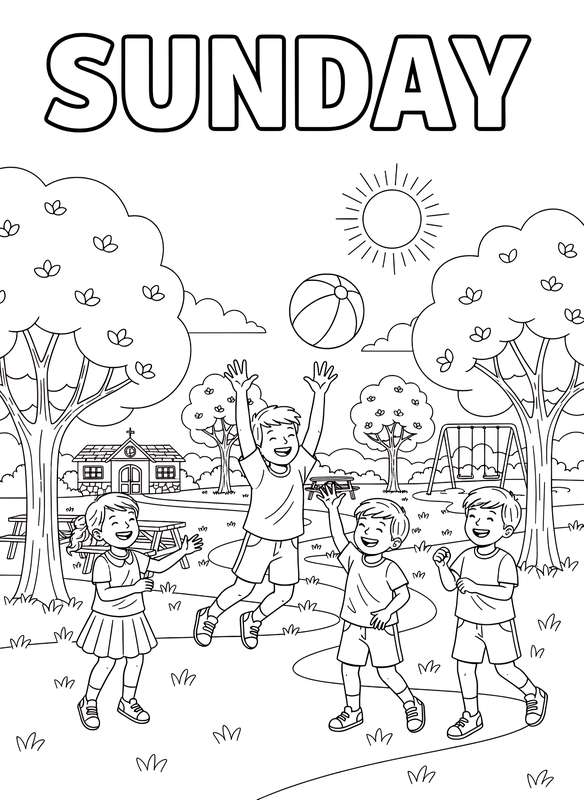 Sunny Sunday Park Playtime Fun