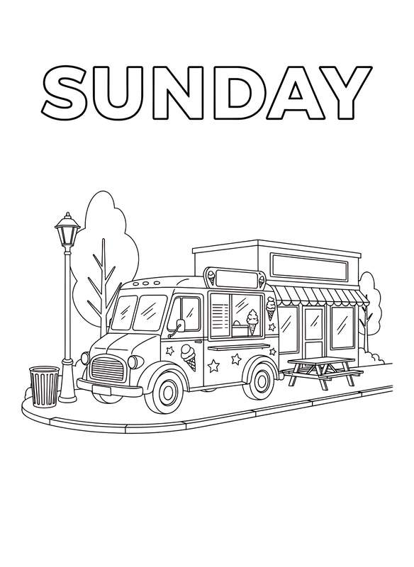 Vintage Ice Cream Truck Dreams