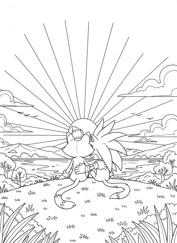 Blaze and Silver's Quiet Dawn