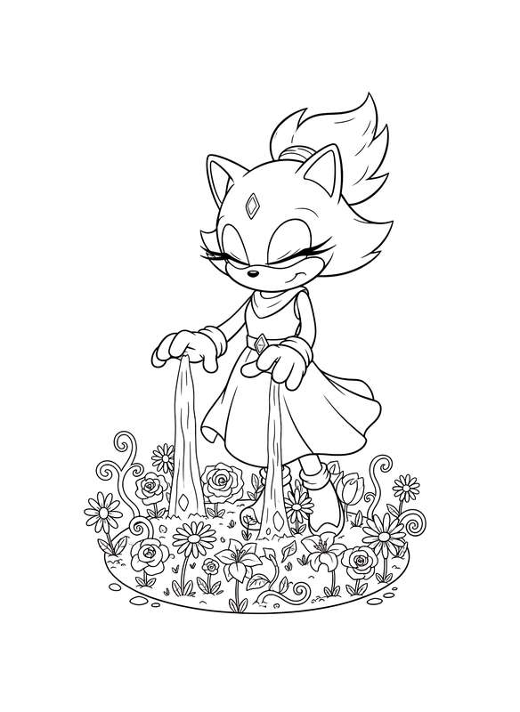 Blaze Summons Fiery Blooms