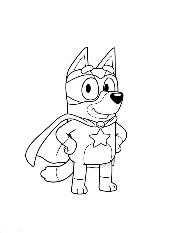 Super Bluey to the Rescue!