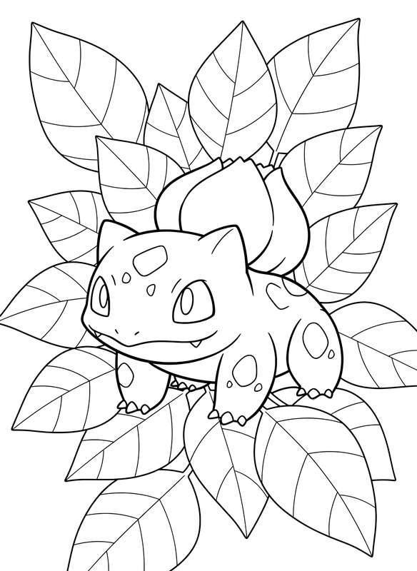 Bulbasaur's Leafy Sanctuary