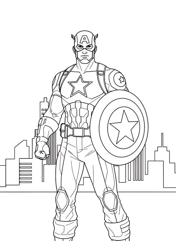 Heroic Stance Over Metropolis