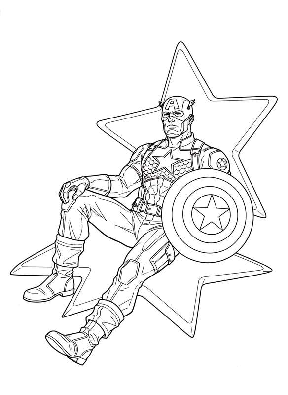 Cap's Starry Rest Break