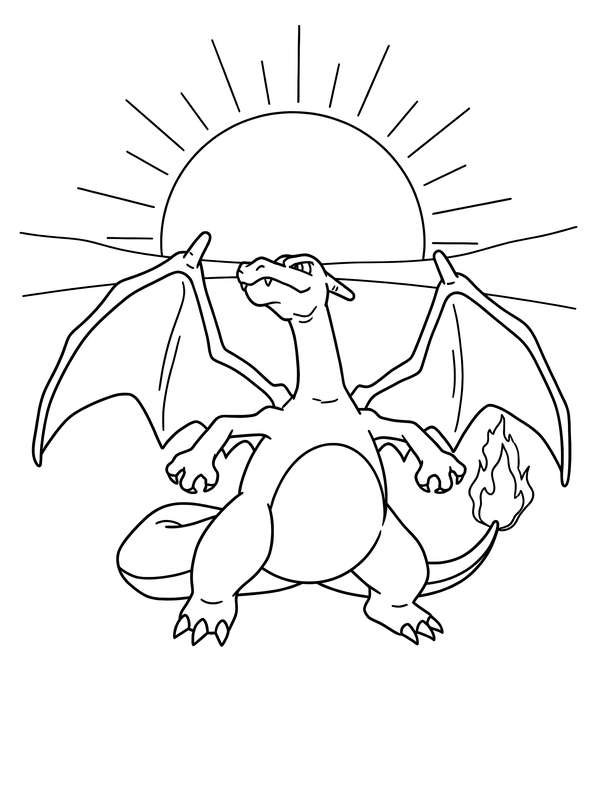 Charizard's Sunset Roar
