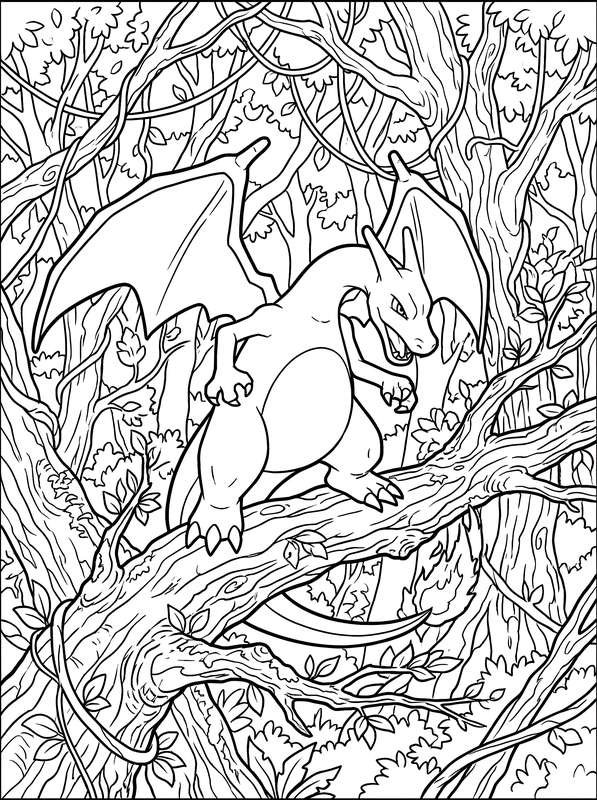 Charizard’s Jungle Canopy Perch