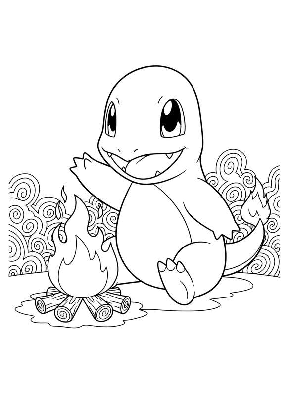 Charmander's Fire Buddy
