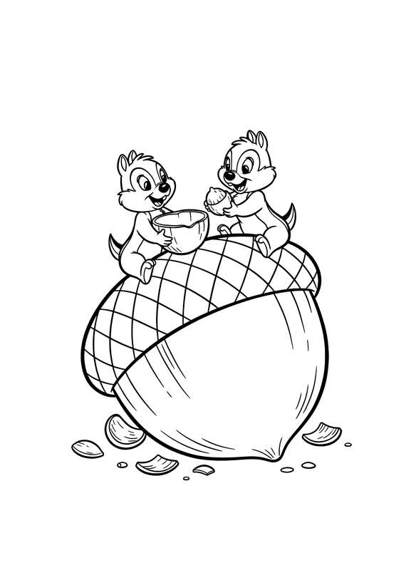 Chip and Dale's Giant Find