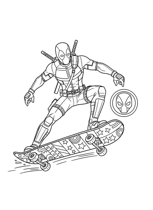 Skateboard Shredder Rolling In