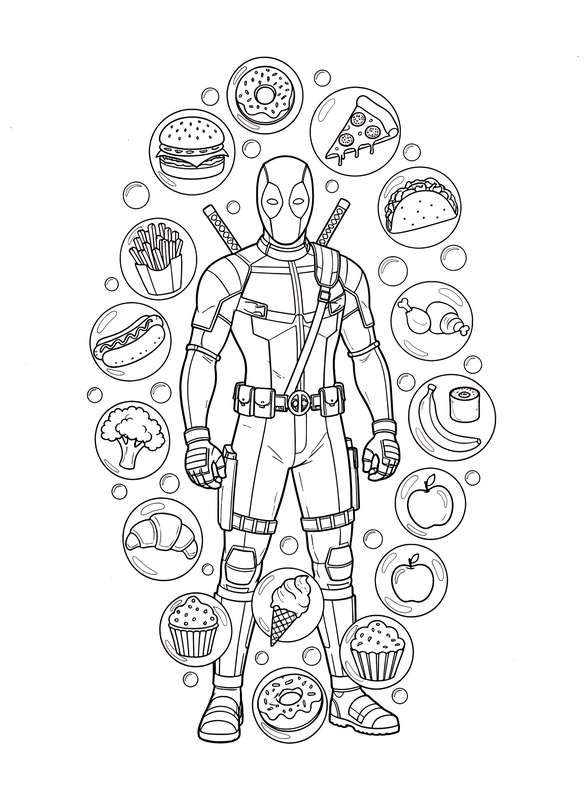 Floating Food Fiesta Splash