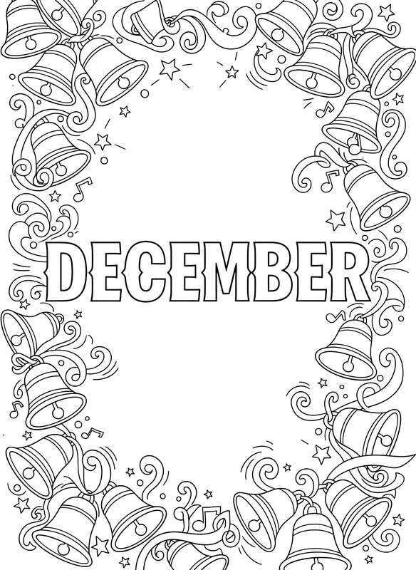 Joyful Sleigh Bell Border Fun