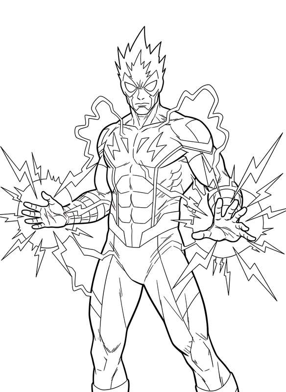 Electro's Surge of Power