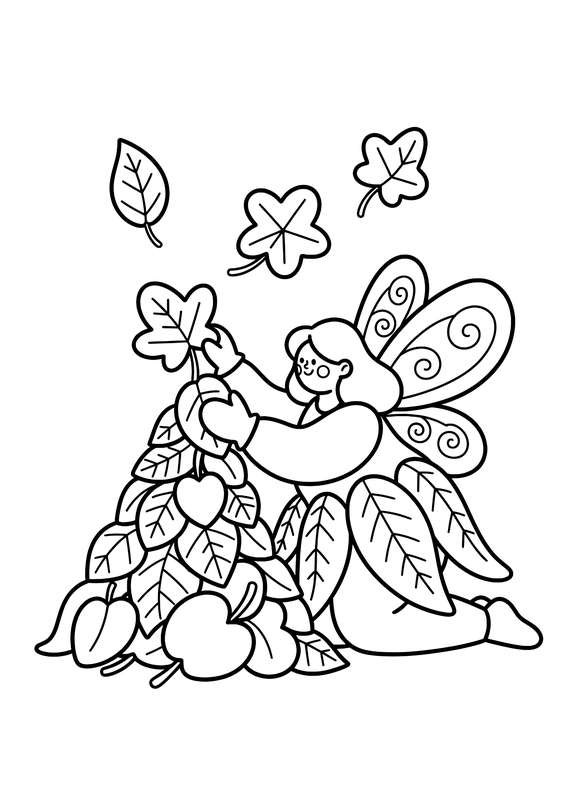 Autumn Leaf Stacking Challenge