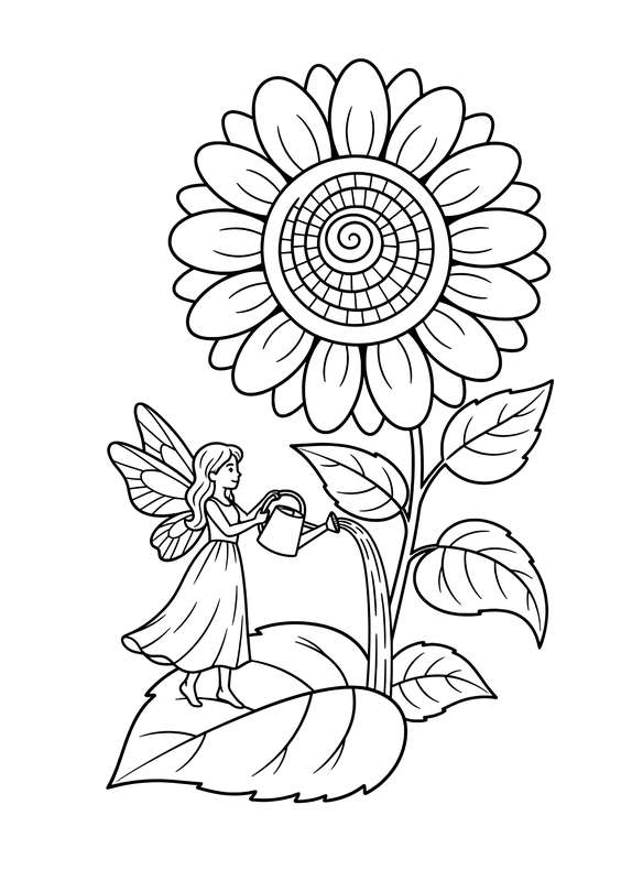 Giant Bloom Gardener Fairy