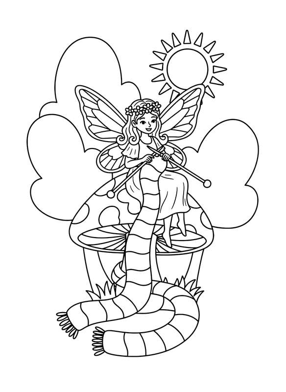 Cozy Knitting Fairy Tales