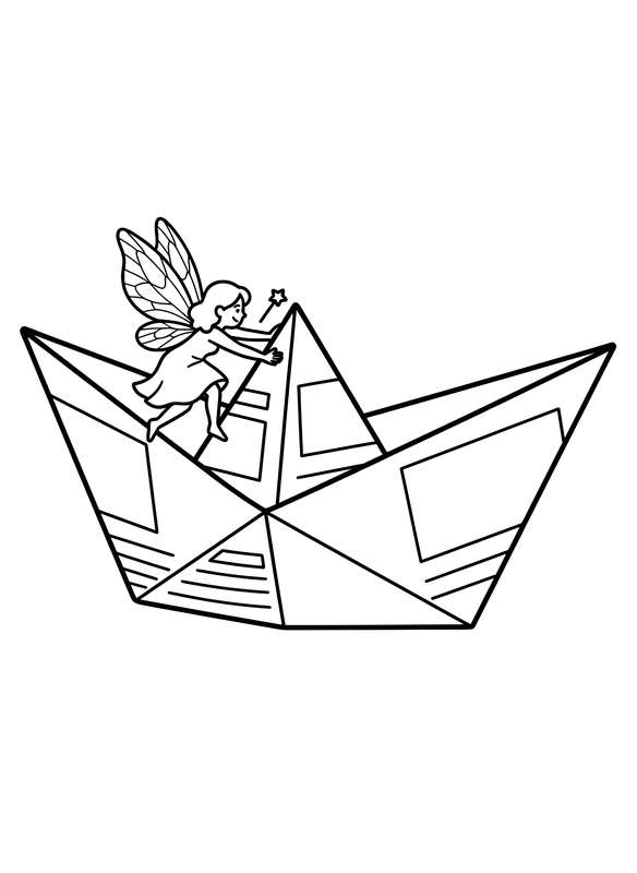 The Giant Paper Boat Fold