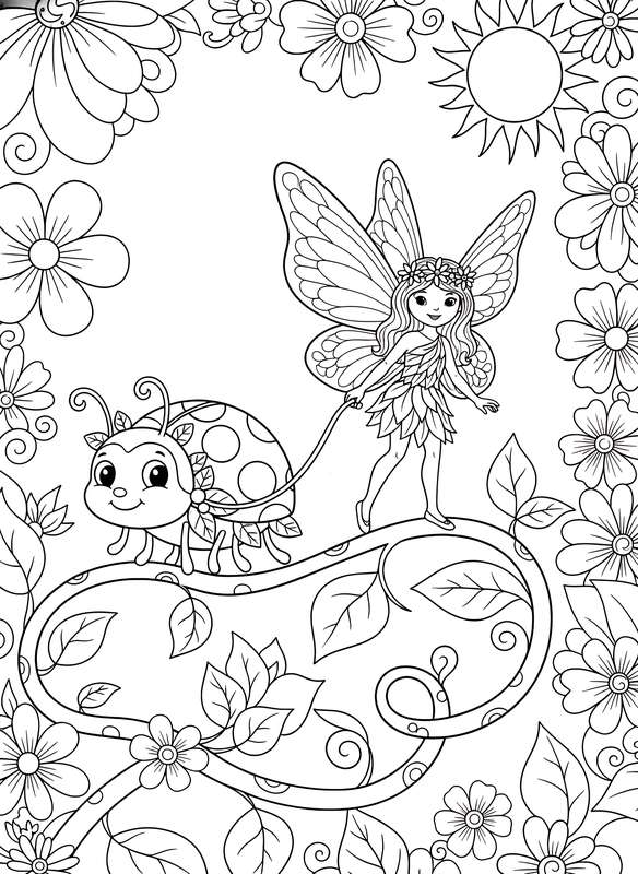 Walking the Ladybug Pet