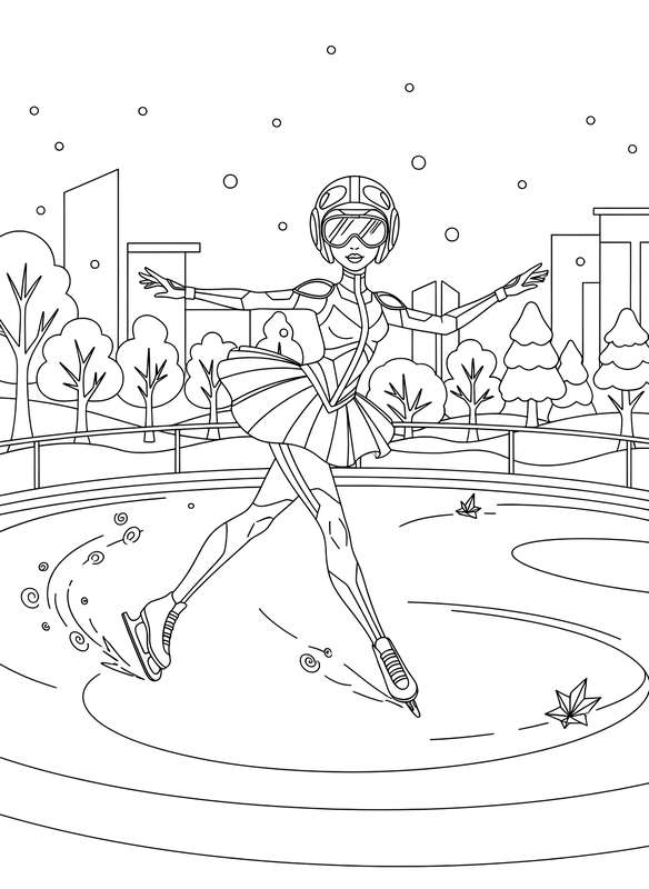 Gliding with Grace on Ice