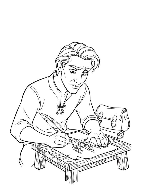 Flynn Rider's Castle Blueprint