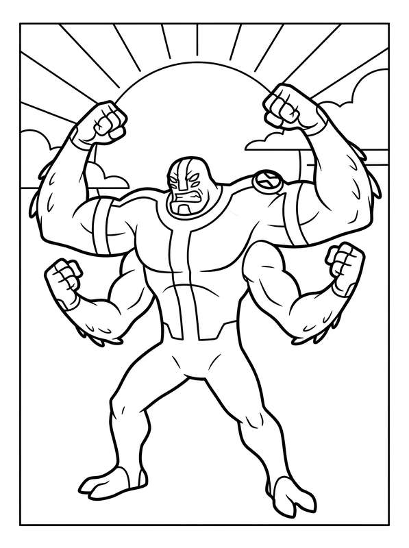 Four Arms' Monumental Flex