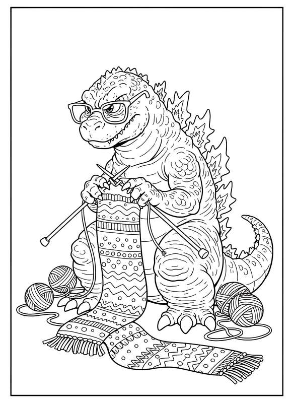 Scarf Knitting Calamity