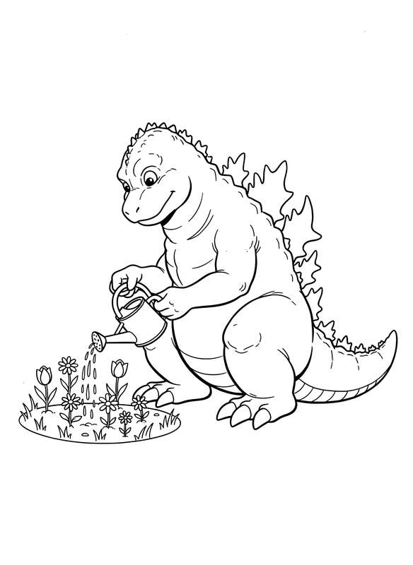 Tiny Blooms for a Titan