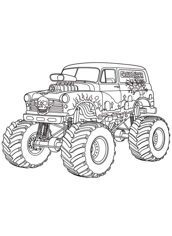 Grave Digger: Spooky Hauler