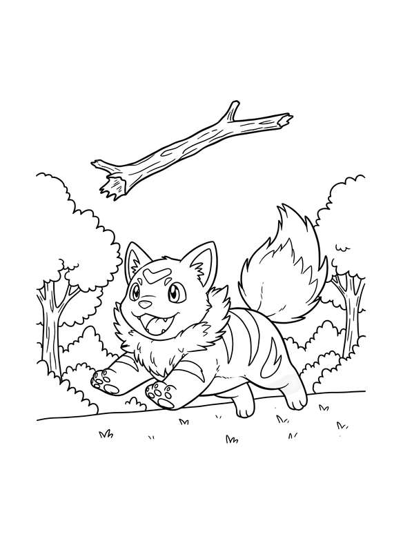 Loyal Growlithe Fetch