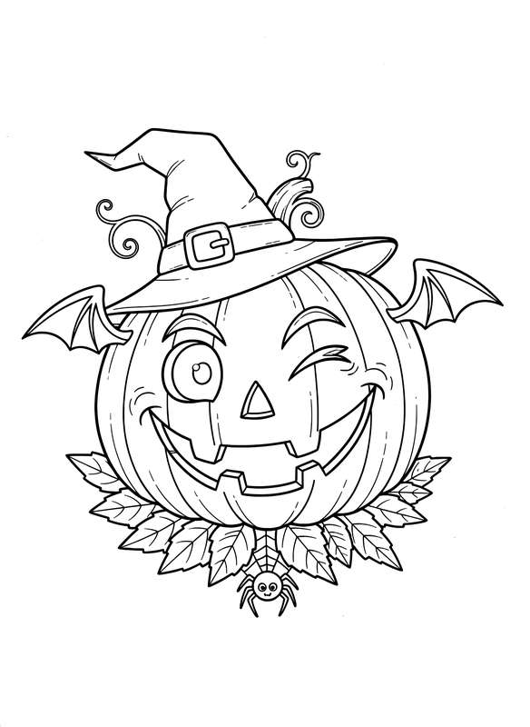 7 Free Halloween Coloring Pages