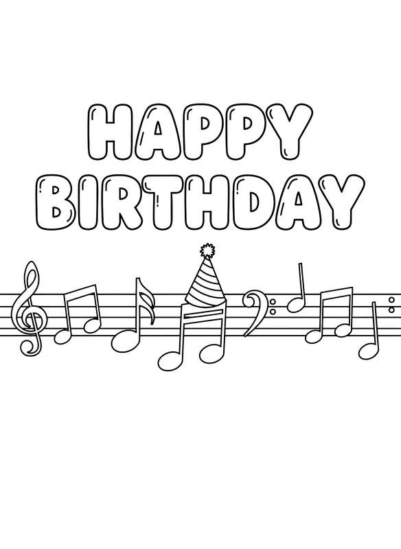 The Musical Birthday Note