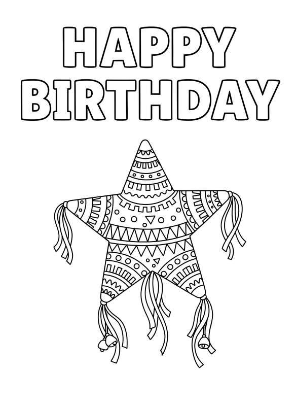 Giant Star Pinata Smash